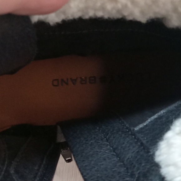 Lucky brand black boots zipper size 10.5 - Picture 9 of 9